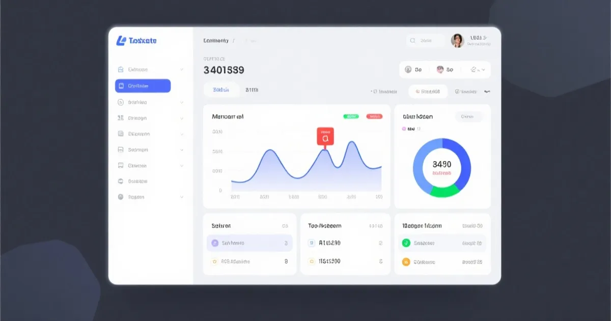 数据看板示意图